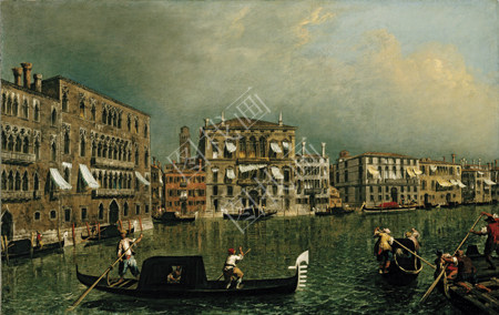 The Grand Canal at the [Rio di] Ca’ Foscari